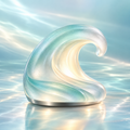 CALYVESSA™ Arc Fold Sculptural Lamp